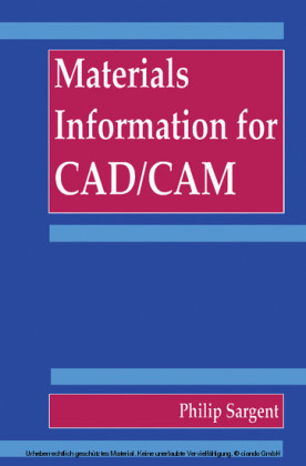 Materials Information for CAD/CAM