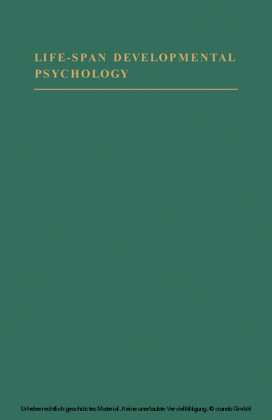 Life-Span Developmental Psychology