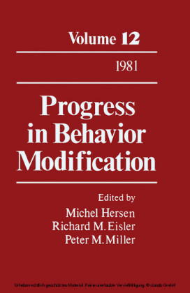 Progress in Behavior Modification