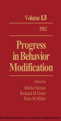 Progress in Behavior Modification
