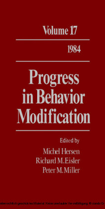 Progress in Behavior Modification