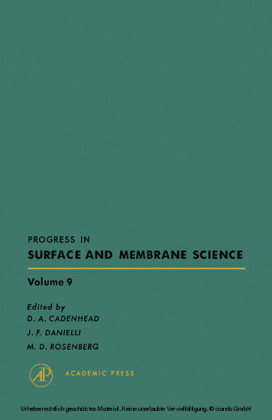 Progress in Surface and Membrane Science