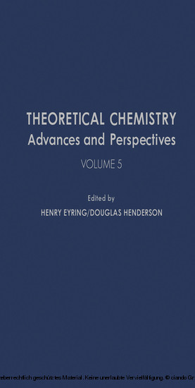 Theoretical Chemistry main product photo