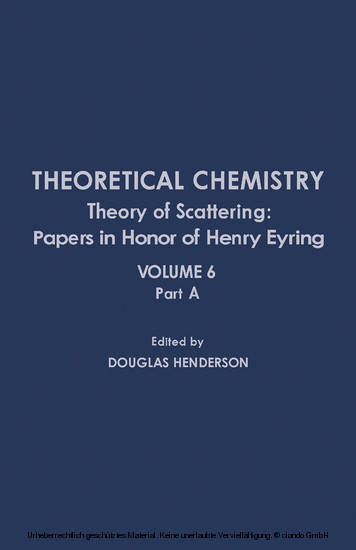 Theoretical Chemistry main product photo