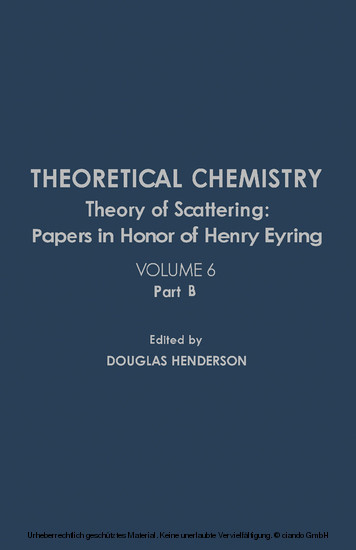 Theoretical Chemistry main product photo