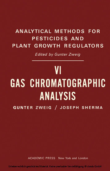 Gas Chromatographic Analysis main product photo