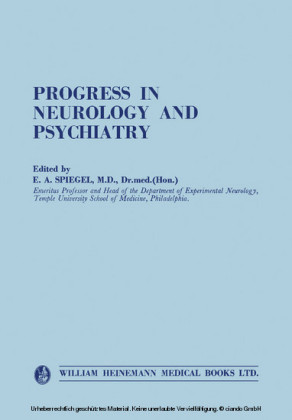 Progress in Neurology and Psychiatry