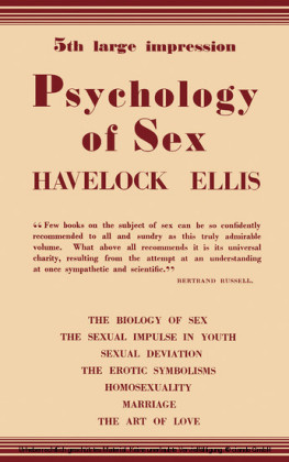 Psychology of Sex