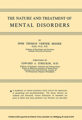 The Nature and Treatment of Mental Disorders