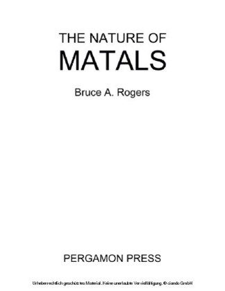 The Nature of Metals