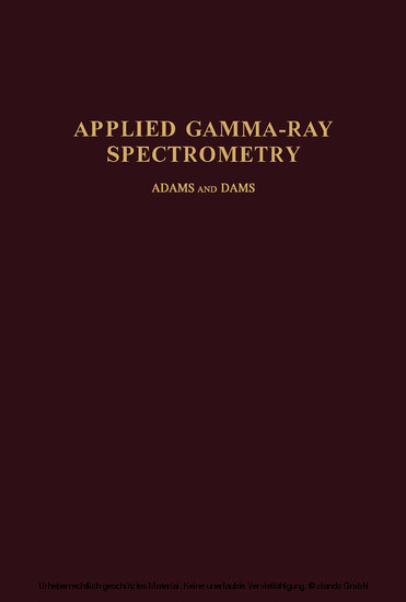 Applied Gamma-Ray Spectrometry main product photo