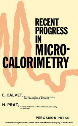 Recent Progress in Microcalorimetry
