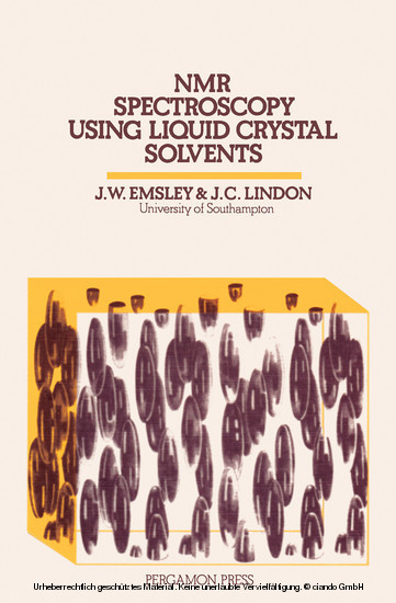 NMR Spectroscopy Using Liquid Crystal Solvents main product photo