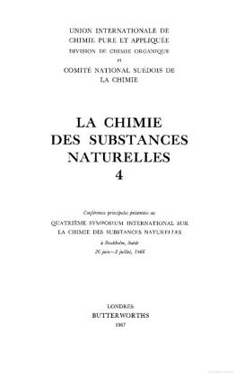 The Chemistry of Natural Products