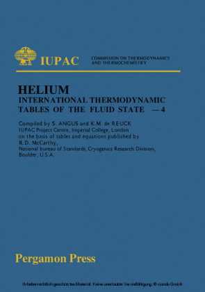 International Thermodynamic Tables of the Fluid State Helium-4