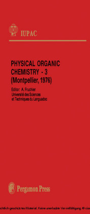 Physical Organic Chemistry - 3