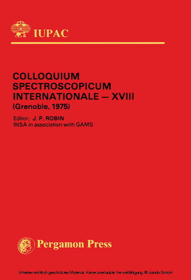 Colloquium Spectroscopicum Internationale main product photo