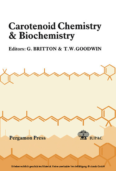 Carotenoid Chemistry and Biochemistry main product photo