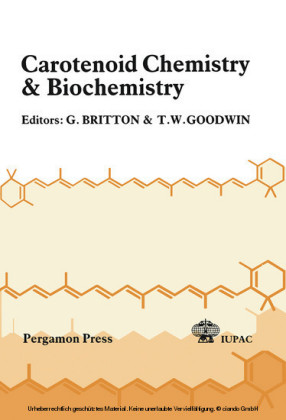 Carotenoid Chemistry and Biochemistry