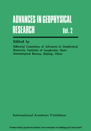 Advances in Geophysical Research