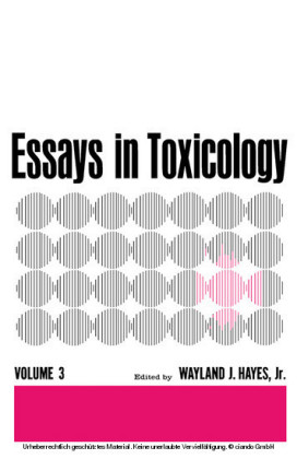 Essays in Toxicology