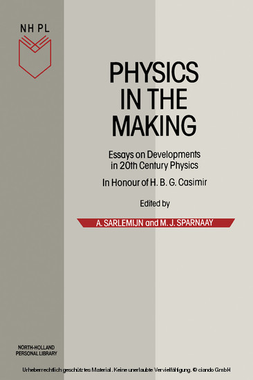 Physics in the Making main product photo