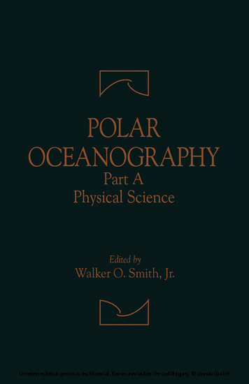 Polar Oceanography main product photo