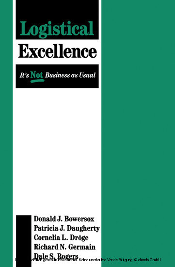 Logistical Excellence main product photo