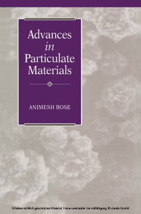 Advances in Particulate Materials