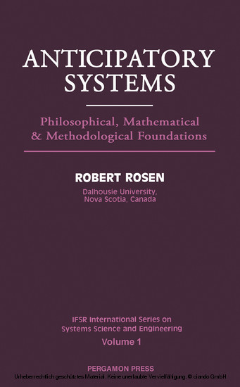 Anticipatory Systems main product photo