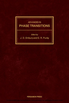 Advances in Phase Transitions