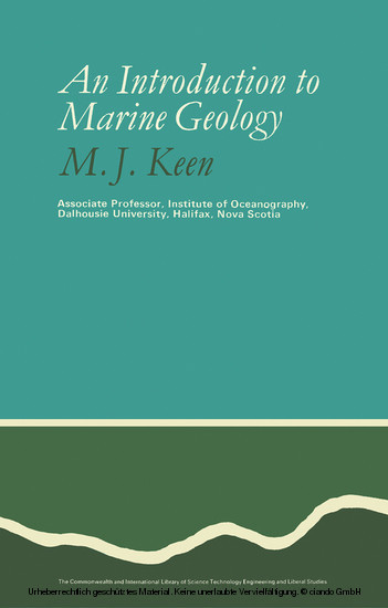 An Introduction to Marine Geology main product photo