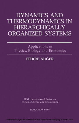 Dynamics and Thermodynamics in Hierarchically Organized Systems