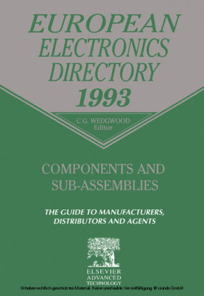 Components and Sub-Assemblies