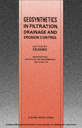 Geosynthetics in Filtration, Drainage and Erosion Control