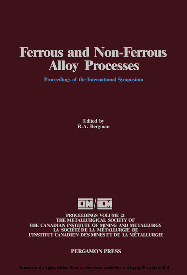 Ferrous and Non-Ferrous Alloy Processes main product photo