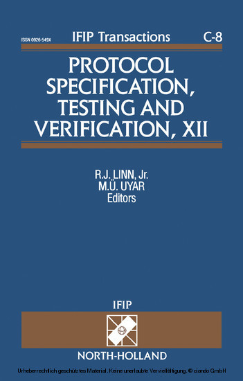 Protocol Specification, Testing and Verification, XII main product photo