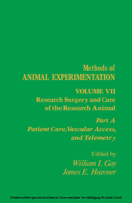 Research Surgery and Care of the Research Animal