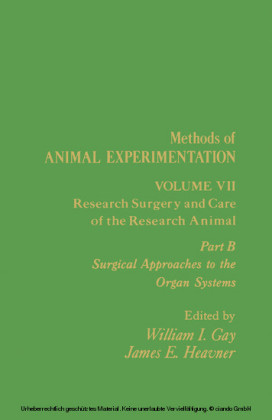 Research Surgery and Care of the Research Animal