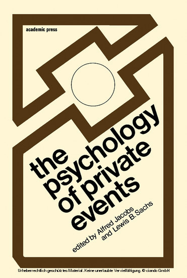 The Psychology of Private Events main product photo