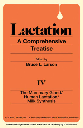 The Mammary Gland / Human Lactation / Milk Synthesis
