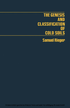 The Genesis and Classification of Cold Soils