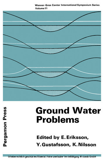 Ground Water Problems main product photo