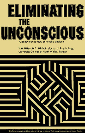Eliminating the Unconscious main product photo
