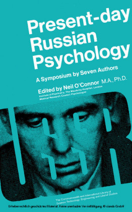 Present-Day Russian Psychology
