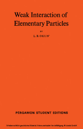 Weak Interaction of Elementary Particles