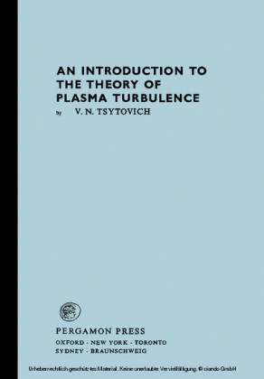 An Introduction to the Theory of Plasma Turbulence