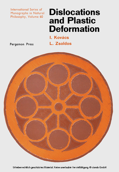 Dislocations and Plastic Deformation main product photo