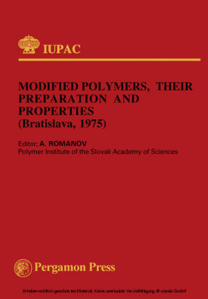 Modified Polymers, Their Preparation and Properties