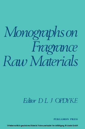 Monographs on Fragrance Raw Materials